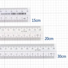 플라스틱 자 10개 15cm 20cm 30cm 자 인치 센치 휘는 구부러지는 휘어지는 초등학생 직선자