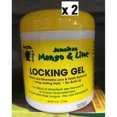Jamaican Mango Lime locking gel 망고라임 락킹헤어젤 170g x 2통 헤어젤