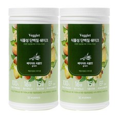 휴닉 베지어트 다이어트 단백질 쉐이크 곡물맛, 2개, 810g