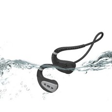 골전도 블루투스 이어폰 고음질 운동용 Ddj Q1 골전도 헤드폰 내장 메모리 8G IPX8 방수 MP3 음악, 4) Q1 bone black, 04 Q1 bone black