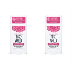 Schmidt's 데오드란트 92g 2팩 로즈 바닐라 Schmidt's Aluminum Free Natural Deodorant, 2개