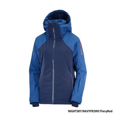 살로몬 스키복 여성 재킷 바람막이 보드복 2023 LC1825200 LC1825500