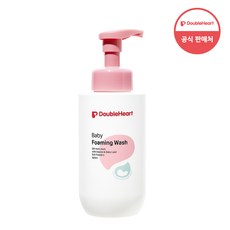 더블하트 베이비 포밍워시 (소프트파우더리향), 500ml, 2개