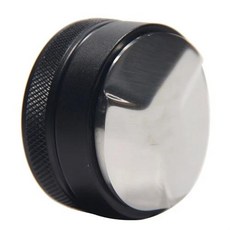커피 템퍼 정압 오토 스프링 49mm51mm58mm 포타필터 용 조정 가능한 전문 디스트리뷰터 탬퍼 에스프레소 핸드, 1개, 9) black C - 58mm