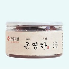 두물젓갈 최고급 무색소 일품정란 온명란, 1개, 250g