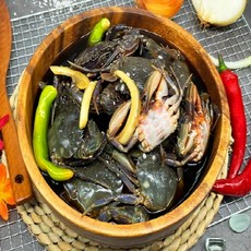국내산 돌게 1kg(15미 내외) 간장 1.5kg (암수랜덤) 밥도둑 1티어!! 당일작업 신선배송,