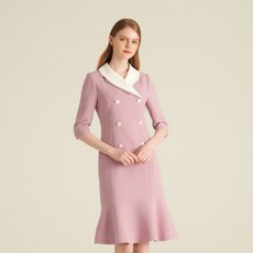 샤틴 단추포인트 카라원피스 S212B611 51