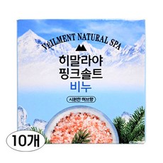 온더바디 벨먼 내추럴 스파 히말라야 핑크솔트 비누, 90g, 10개