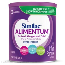 Similac 씨밀락 엘리멘텀 HA 철분 특수분유 343g Alimentum Hypoallergenic Baby Formula Powder