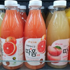 빙그레 따옴 주스 자몽 730ml, 단일상품, 일반포장 동절기만