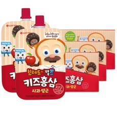 브레드이발소 어린이홍삼 사과 당근 100ml 10입 3박스(총 30입), 30개