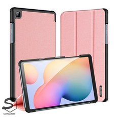 갤럭시탭A7 2020 10.4 T505 T500 패브릭 펜슬롯 태블릿 케이스, stc012 블루