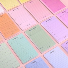 PLAN MEMO PAD V.2 메모패드, 14.BOOKTRACKER그날의책, 14.BOOKTRACKER그날의책