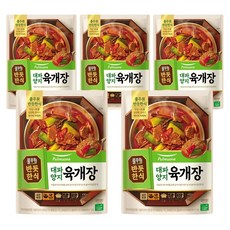 풀무원 반듯한식 대파양지 육개장, 450g, 5개