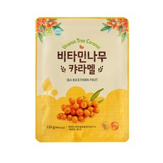 감성먹거리 비타민나무 캬라멜 캐러멜 카라멜, 120g, 3개