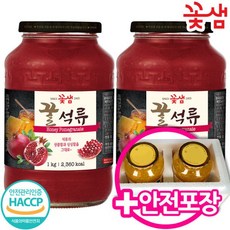 꽃샘 꿀석류차 1kg+1kg, 1kg