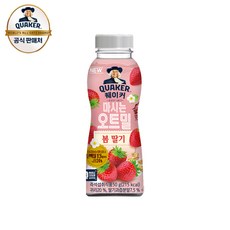 퀘이커 마시는 오트밀 봄딸기 50g, 10개