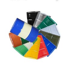 기름통 경유통 캠핑 연료통 사각말통 연료, 17KG 빨간 철 드럼, 1개