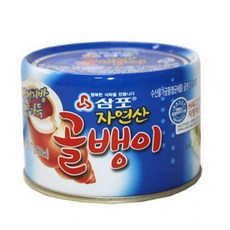 삼포 자연산 골뱅이 통조림, 140g, 5개