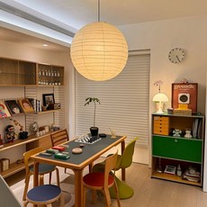 이사무노구치조명 침실등 한옥한지 등갓 램프 샹들리에