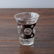 [일본정품수입]안토쿠사 다 불어 유리 구리 테두리 술기 등고, 1개, 한개옵션1