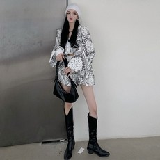 본플렉스 반바지투피스 인싸템 클래식 CHIC 여성 가을 캐쥬얼 스타일리쉬 짧은 타입