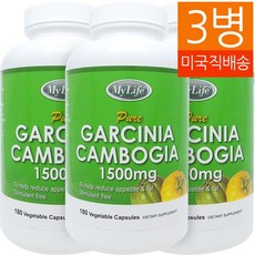 My Life 3병 가르시니아 캄보지아 1500mg 180정