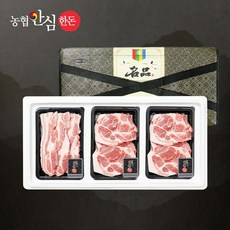 [농협안심한돈]실속선물세트2호1.2kg, 굿커머스 [123(목) 오전9시 주문마감][농협안심한돈, 1.2kg, 1개