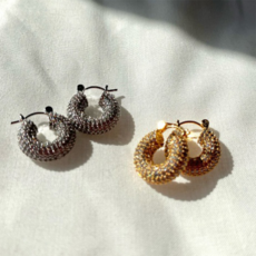 순금링볼드귀걸이