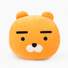 카카오프렌즈 라이언 말랑 페이스 핸드워머 쿠션 