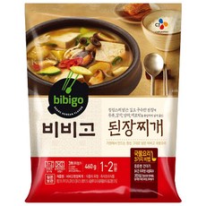 비비고 된장찌개, 460g, 6개