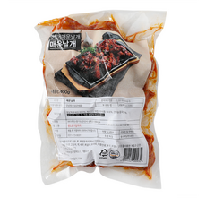 바이오푸드몰_다우린 매운날개, 26개, 400g