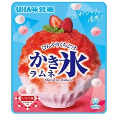 UHA 미각당 카키고오리 라무네 딸기맛 일본식빙수 27g x 12봉지, 12개