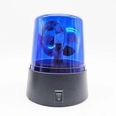 점멸 경찰 조명 자동차 비상 경고등 파티 회전 DJ 깜박이 디스코 무대 바 쇼, 01 파란, 1개