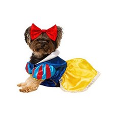 Rubie's Disney Princess Pet Costume Snow White XXX-Large 루비의 디즈니 공주 애완동물 의상 백설공주 XXX-대형, 1개, 여러 가지 빛깔의