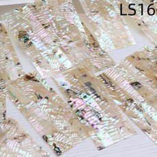 나전칠기 자개조각 자개 농 비즈 공예 재료 체험 장롱, 1개, C. LS16 (12x5cm 0.27mm)