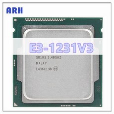 인텔 제온 E3 1240 V3 프로세서 3.40GHz 8M 캐시 SR152 LGA1150 E3-1240v3 CPU
