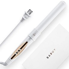 SABUY 1-1/4 Inch Curling Wand Dual Voltage Curling Iron with Tourmaline Ceramic Technology Adjustable Temperature and Auto Shut Off Feature C505, 본문참고