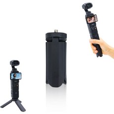 DJI Osmo 포켓용 리치핏 휴대용 미니 삼각대 3 카메라 접이식 데스크탑 스탠드 브래킷 지지대 핸드헬드 마운트 홀더 1 4인치 나사 인터페이스 연장 손잡이