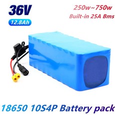 전기자전거배터리 전기자전거 추천 삼륜전기자전거 10S4P 36V 128Ah 12800mah 리튬 배터리 팩 18650 3200mAh 750W 500W 450W 350w 250W Ebike 전기 자동차 자전거 모터 스쿠터