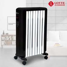 롯데 라디에이터 전자식 8핀 자동온도 리모컨 타이머 2000W, 단품