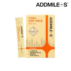 애드마일스 더 맛있는 카무트 브랜드밀 함유 효소 1box (1개월분), 1박스, 30회분