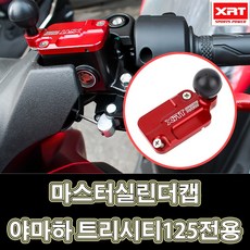 LJ 마스터실린더캡 야마하 트리시티125전용 (볼 거치대형) 오토티엔 706071937 YAMAHA TRICITY125, 1개, 골드