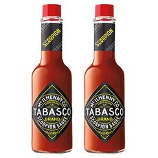 [2개세트]타바스코 5만 스코빌 스콜피온 소스 148ml - Tabasco Scorpion Sauce, 2개