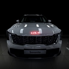 유레카 2024 쏘렌토 페이스리프트 용품 엠블럼 반사 스티커 차량용품, RED, 기아 더 뉴 쏘렌토MQ4