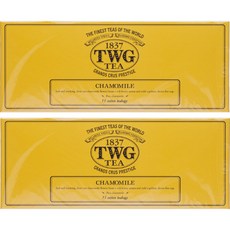 TWG 카모마일 티 15티백 코튼티백 2팩