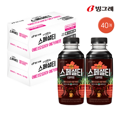 빙그레 아카페라 스페셜티커피 3종, 460ml, 40개