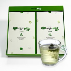 거문도해풍쑥 봄쑥을 아홉번 덖은 프리미엄 쑥차 삼각티백 40개입, 1g, 40개