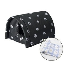  에코펫위드 길고양이 하우스 와 담요 