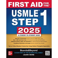 First Aid for the USMLE Step 1 2025, McGraw Hill / Medical